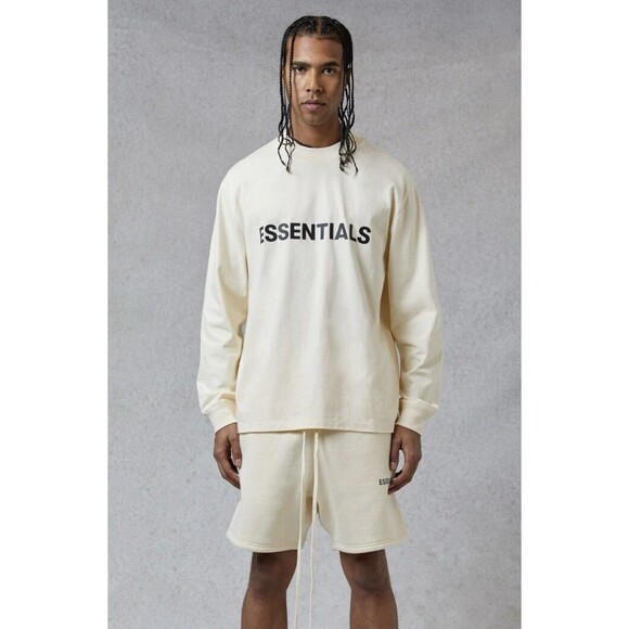 Fear of God Other - Fear Of God Essentials Men’s Long Sleeve Tee Buttercream Size XS